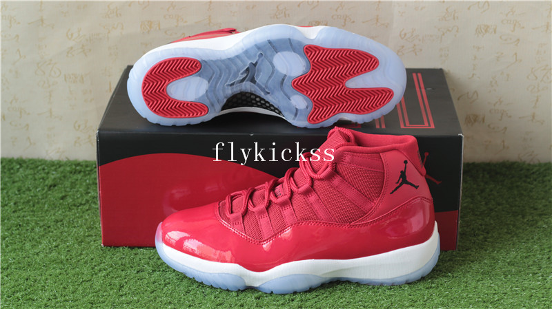 Authentic Air Jordan 11 Retro Gym Red